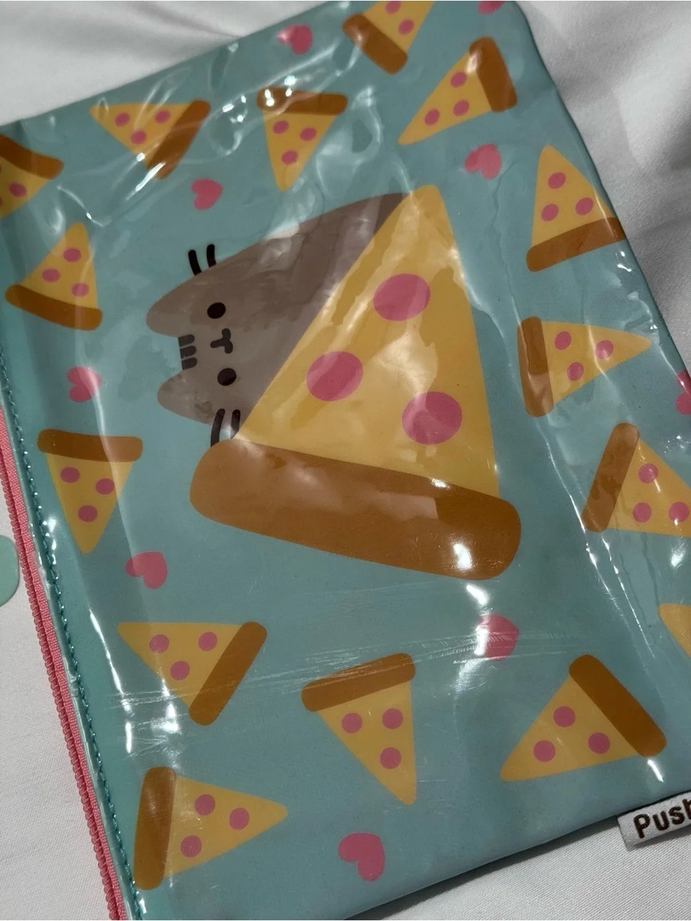 Pusheen Pizza Pencil Pouch Cosmetic Stationary Bag